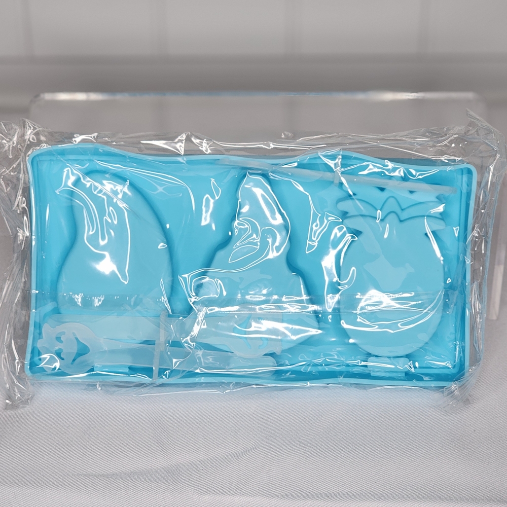 Fruit Shaped Aqua Silicone Popsicle Mold